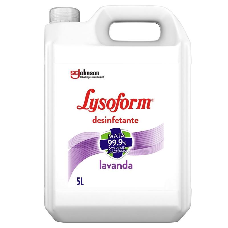 Desinfetante Líquido Lysoform Lavanda 5L